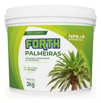 Fertilizante Farelado Para Palmeiras 10-05-10 Forth 3 Kg