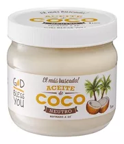 Aceite De Coco God Bless You Neutro 1l