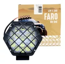 Faro Led Auxiliar 48w 16 Led 5616lm Off Road 4x4 Agro