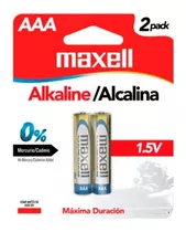 Pilas Alcalinas Aaa Maxell