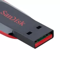 Pen Drive 64gb Cruzer Blade Usb 2.0 Sandisk Original Lacrado