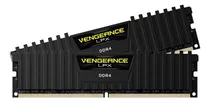 Memoria Ram Vengeance Lpx 16gb 2x8gb Corsair Cmk16gx4m2a2400c16 Color Negro