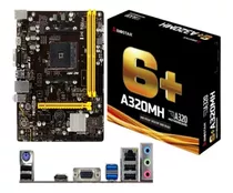 Tarjeta Madre Biostar A320mh Am4 Amd Hdmi 32gb Ddr4