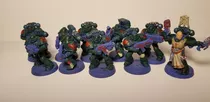 Warhammer 40k 10 Miniaturas Dark Angels Taticos Space Marine