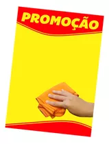 5un.cartaz De Promoção 60x40cm - Reutilizável - Pode Apagar 