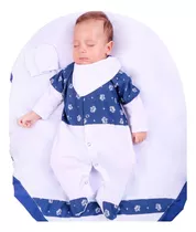 Saída De Maternidade Conjunto Bebê Menino Charme Estampado