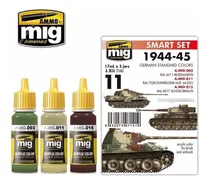 Modelismo Set Pinturas Ammo Jimenez Tanques 1945 1/35 1/48