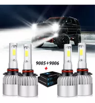 9005 9006 Kit De Focos Led Para Chevy Luz Alta Y Baja 8000lm