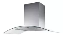 Campana Cristal Curvo Ihd Ch Milan 76 Cm (30 ) Acero Inox