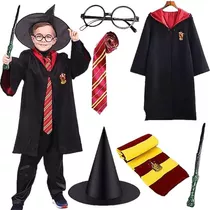 Disfraz Harry Potter Niño De Gryffyndor 6 Piezas