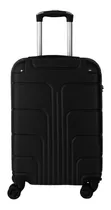 Mala De Bordo Para Viagem 10kg Com Rodas Dupla 360° P Cor Preto 8116