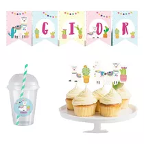 Combo Cuarentena Kit Impreso Cumpleaños Candy + Deco