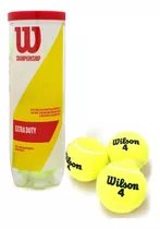 Bola Tênis Wilson Championship - Extra Duty - Kit 3 Bolinhas