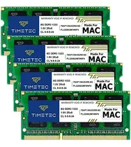 Timetec Kit 32 Gb (4x8 Gb) Compatible Con Ddrmhz Pccl9 iMac