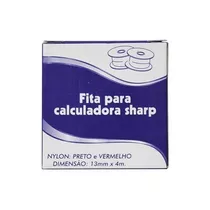 Kit 3un - Fita Para Calculadora Sharp 13mm X 4mt Masterprint