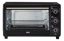 Horno Bgh Eléctrico De Mesa 30 L Negro Mecánico Bhe30m19n