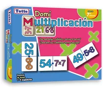 Dominó Totte De Multiplicación | 28 Fichas Con 3 Divertidas Maneras De Jugar!!