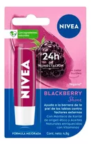 Nivea Protector Labial Blackberry Shine Humectante 4.8 G