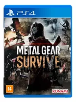 Jogo Metal Gear Survive Original Mídia Física Ps4 - Usado