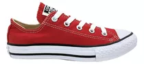 Converse Choclo All Star Chuck Para Niños-rojo Originales