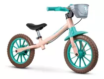 Bicicleta Balance Nathor Love - Rosa/ Verde