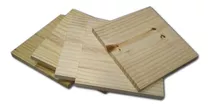 5 Tablas Rotura Madera 1´´  30x30 Pino Chileno Taekwondo