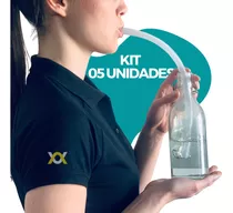 5 Tubo Ressonância Lax Vox Original Etvso 35cmx9 Translucido