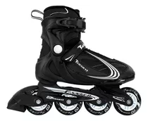 Patins Traxart Inline Faster Preto E Cinza