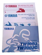 Manual De Usuario Yamaha Tw200 Año 1996 Set X 3 Manuales 