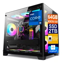 Pc Gamer I9 14900k 64gb Ddr5, 2tb, Water Cooler, Fonte 1000w