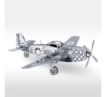 Fascinations Avion P 51 Mustang Quebra-cabeças 3d Metal Armar