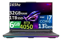 Asus Rog Strix G16 2024 Ci7-13650hx 32gb 1tb Ssd Rtx4050 6gb