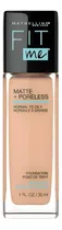 Base De Maquillaje Líquida Maybelline Fit Me Matte + Poreless- Base De Maquillaje Maybelline Fit Me Matte + Poreless De 30ml Tono 130 Buff Beige - 30ml 30g