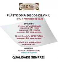 Plásticos Lp Vinil Discos Monte Seu Kit À Partir De R$ 19,90