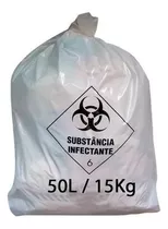 Kit Saco De Lixo Branco Hospitalar 50l C/300 Imediato