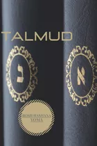 Libro: Talmud- Tratados Rosh Hashaná Y Yomá - Tapa Blanda