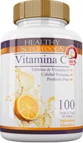Vitamina C Premium 100 Tabletas 500mg Sabor Natural