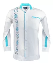 Guayabera B/v 100% Yucateca Lino/algodón ¡somos Fabricantes!