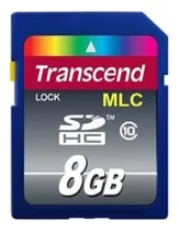 Kit 5 Peças - Cartão De Memória Mlc 8gb (transcend)