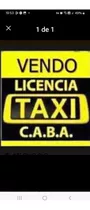Licencia Taxi Caba 2015 Y Reloj