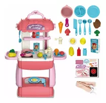 Cocinita Cocina Infantil Juguete Juego Maletínchef Niño Niña