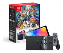 Nintendo Switch Oled Super Smash Bros + 3 Meses Nsw Online