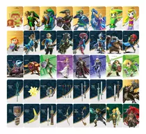 40 Tarjetas Nfc Amiibo Zelda Colección Tears Of The Kingdom