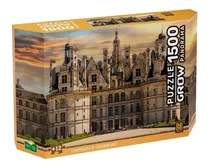 Quebra Cabeça Puzzle Panorama Castelo Chambord 1500pçs Grow