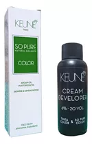 Kit Tinta Keune So Pure Color + Cream Developer 20 Vol 60ml