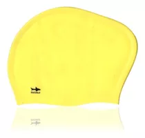 Gorras Natación Modelo Lady Cap Amarillo - Escualo Diseño De La Tela Liso Talla Unitalla