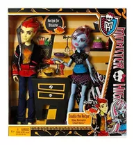 Set De Muñecos Monster High Home Ick Abbey Y Heath De Mattel