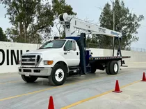 Grua Titan De 17 Ton Manitex 1770c En Camion Ford F-750 2013