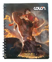 Cuaderno Universitario 7mm Colon 100 Hojas Lol Lee Sin