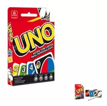 6 Jogos De Cartas Baralho Uno 114 Cartas Mattel Copag